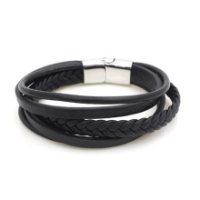 Yudan Jewelry Newest bracelet men magnetic bracelet leather bracelet